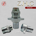 ZJ-LC Carbon Steel Piling Machine Thread Locked type Hydraulic Quick Coupling